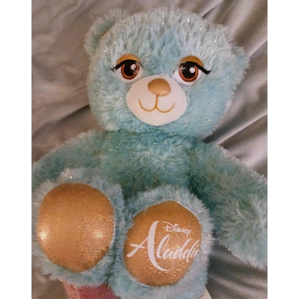 Build-A-Bear Workshop Aladdin Musical Whole New World Jasmine Bear w/ Sound